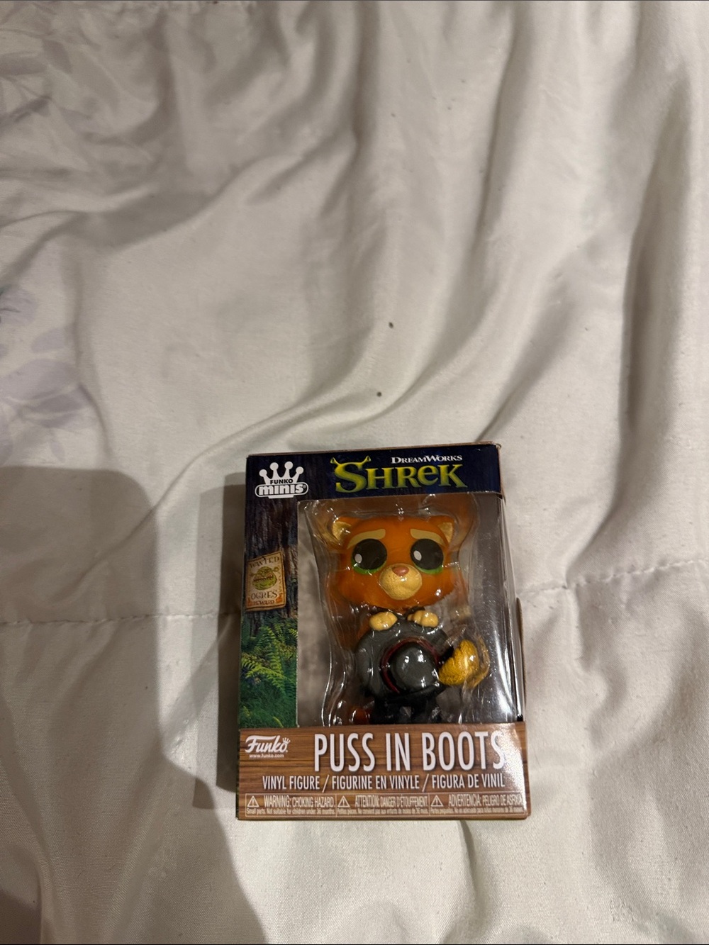 Funko Puss in Boots Vinyl Figure - Orange, Black, Yellow